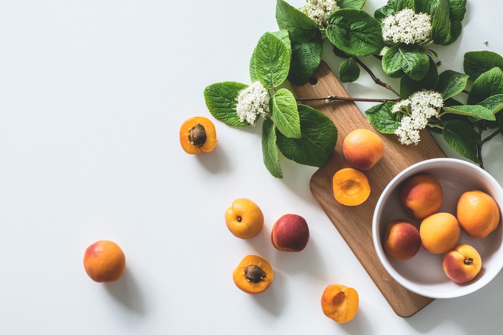 Fruits lying on the table