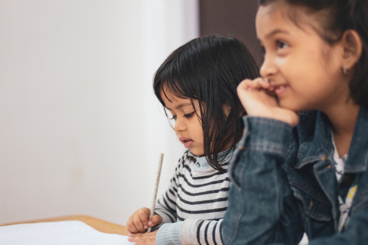 Kids Studying