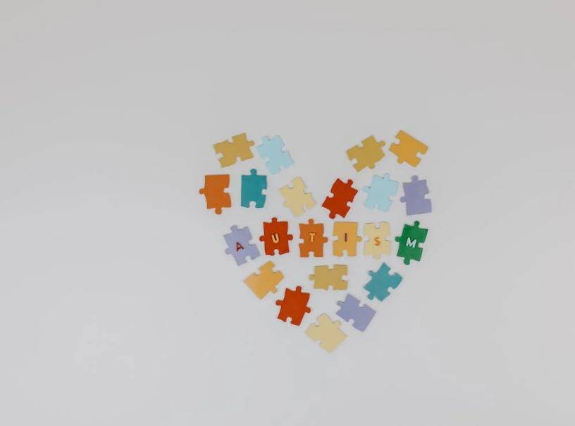 A puzzle heart
